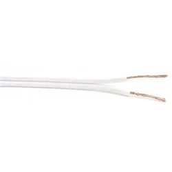 Cables de Audio,Cable Parlante 5 Metros Paralelo Audio Sonido Radio Equipo - Blanco