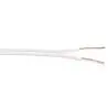 Cables de Audio,Cable Parlante 5 Metros Paralelo Audio Sonido Radio Equipo - Blanco