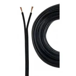 Cables de Audio,Cable De Audio Paralelo Para Parlante Alavoz Sonido Estereo - Negro
