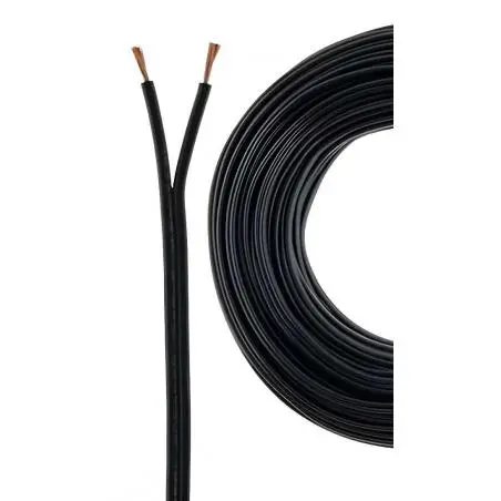 Cables de Audio,Cable De Audio Paralelo Para Parlante Alavoz Sonido Estereo - Negro