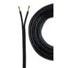 Cables de Audio,Cable Parlante 5 Metros Paralelo Audio Radio Amplificador - Negro