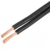 Cables de Audio,Cable De Audio Paralelo Para Parlante Alavoz Sonido Estereo - Negro