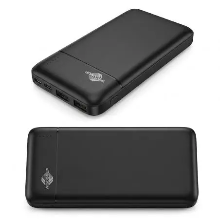 Power Bank Batería Portátil,Cargador Portatil Power Bank Usb Bateria Recargable 10000mah - WISDEMOUP CDB-02