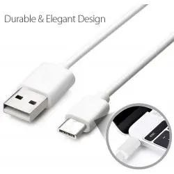 Cables de Datos y Carga,Cable Usb Tipo C 3 Metros Para Control Ps5 Cargador Celular - S101C3
