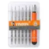 Herramientas Manuales,Kit Destornillador 12 Punta Magnetica Precision Torx Triwing