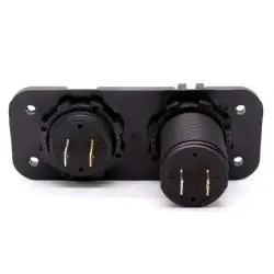 Otros,Cargador Adaptador Usb Tester Bateria Voltimetro Auto Camion - 8697