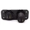 Otros,Cargador Adaptador Usb Tester Bateria Voltimetro Auto Camion - 8697