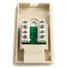 Placas y Soportes de Pared,Caja Roseta Cat5e Categoria 5 Rj45 Hembra Pared Cable Red - MT1358