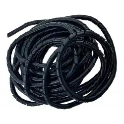 Otros,Protector Funda Cable Espiral Resorte 10 Metros Ajustable