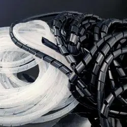 Otros,Protector Funda Cable Espiral Resorte 10 Metros Ajustable