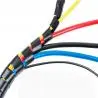 Otros,Protector Funda Cable Espiral Resorte 10 Metros Ajustable