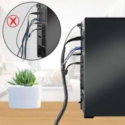 Otros,Protector Funda Cable Espiral Resorte 10 Metros Ajustable