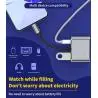 Adaptadores y Cables,Hub Adaptador Cable Usb Tipo C Macho Para Vga Hdmi Conversor - 4 EN 1