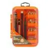 Herramientas Manuales,Set Destornillador De Precision Herramienta 28 en 1 Portatil - YD1021