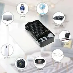 Herramientas Manuales,Set Destornillador De Precision Herramienta 115 en 1 Portatil
