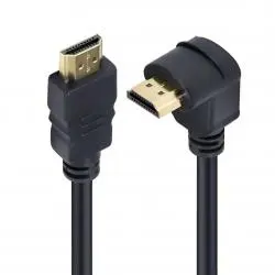 Adaptadores y Cables,Cable Para Conector Hdmi Angulo En L 1.5 Metros Led Bluray