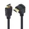 Adaptadores y Cables,Cable Para Conector Hdmi Angulo En L 1.5 Metros Led Bluray