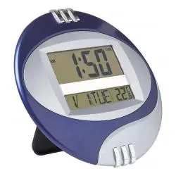 Relojes,Reloj Digital De Pared Y Escritorio Pilas Fecha Temperatura - 3885N