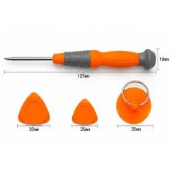 Herramientas Manuales,Set Destornillador De Precision Celulares Triwing, Pentalobe