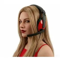 Audífonos con Microfono Gamer,Audifonos Con Microfono Para Pc Notebook 2 Conectores Jack