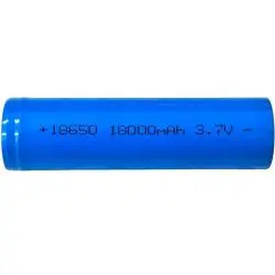 Pilas y Baterias,Pila Recargable 18650 Alta Potencia 18000mah 3.7V Plana
