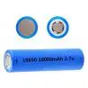 Pilas y Baterias,Pila Recargable 18650 Alta Potencia 18000mah 3.7V Plana