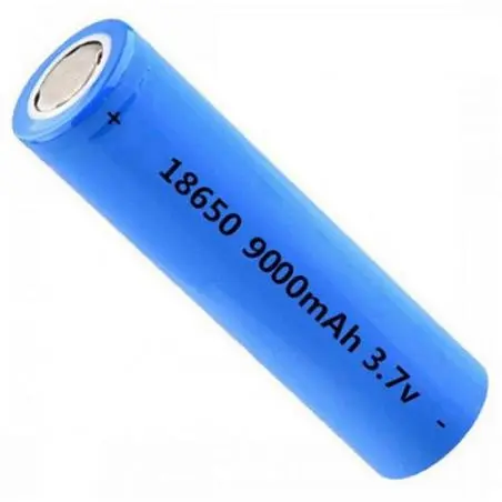 Pilas y Baterias,Pila Recargable 18650 Alta Potencia 9000mah 3.7V Plana