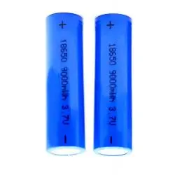Pilas y Baterias,Pila Recargable 18650 Alta Potencia 9000mah 3.7V Plana