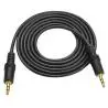 Cables de Audio,Cable Auxiliar Plug Macho Stereo Mini Jack 3.5mm 3 Metros