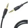 Cables de Audio,Cable Auxiliar Plug Macho Stereo Mini Jack 3.5mm 3 Metros