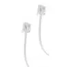 Cables y Accesorios,Cable Rj11 Macho 5 Metros Para Telefono Red Fija A Pared