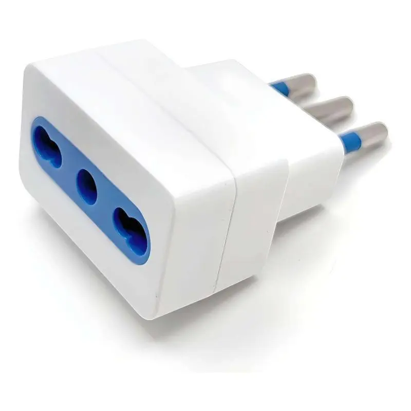 Interruptores y Enchufes,Adaptador Schuko Bipaso Enchufe Corriente Macrotel Universal - ME1112