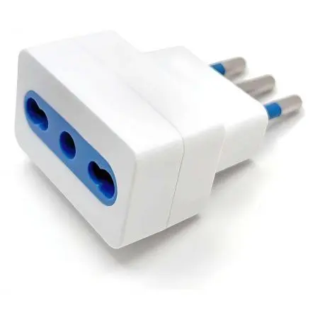 Interruptores y Enchufes,Adaptador Schuko Bipaso Enchufe Corriente Macrotel Universal - ME1112