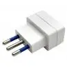 Interruptores y Enchufes,Adaptador Schuko Bipaso Enchufe Corriente Macrotel Universal - ME1112