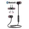 Audífonos y Manos Libres,Audifonos Bluettoth Manos Libre Gomita Magnetico Control De Volumen - FD079