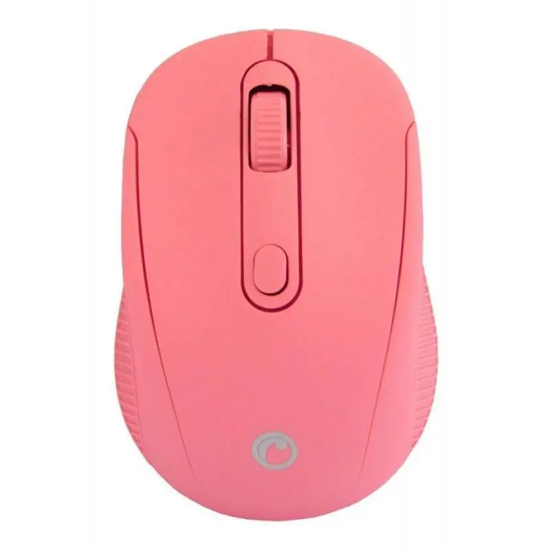 Mouse,Mouse Inalambrico Rosa Usb Color Rosado Pc Notebook Pink - FD223PK