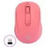Mouse,Mouse Inalambrico Rosa Usb Color Rosado Pc Notebook Pink - FD223PK