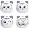 Audífonos Bluetooth,Audifonos Manos Libre Bluetooth Gato Kawaii Recargable - FDG05DG