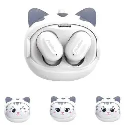 Audífonos Bluetooth,Audifonos Manos Libre Bluetooth Gato Kawaii Recargable - FDG05DG