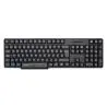 Teclados,Teclado Alambrico Cable Conector Usb TV Pc Notebook Oficina - FDK689