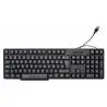 Teclados,Teclado Alambrico Cable Conector Usb TV Pc Notebook Oficina - FDK689