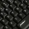 Teclados,Teclado Alambrico Cable Conector Usb TV Pc Notebook Oficina - FDK689
