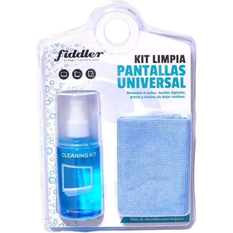 Limpieza PC,Kit Set Liquido Spray Limpia Pantalla Tv Pc Notebook Led Lcd - FDSC17