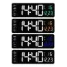 Relojes,Cronometro Temporizador Reloj Mural Digital Iluminado Led - 6626x