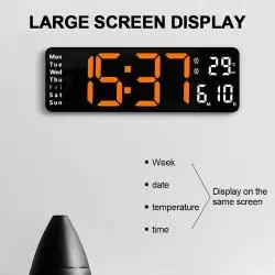 Relojes,Cronometro Temporizador Timer Reloj Mural Pared Luz Led - 6629x