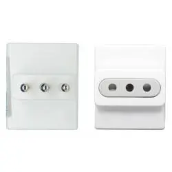 Interruptores y Enchufes,Enchufe Adaptador Triple Toma Corriente Ladron Electrica 10A - ME1103