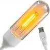 Accesorios Notebook,Lampara Usb Luz Led Mini Portatil Flexible Vintage Notebook