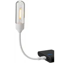 Accesorios Notebook,Lampara Usb Luz Led Mini Portatil Flexible Vintage Notebook
