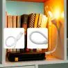 Accesorios Notebook,Lampara Usb Luz Led Mini Portatil Flexible Vintage Notebook