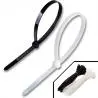 Otros,50x Amarras Plasticas 20 Cm Para Cables Trillaje Blanca Negro